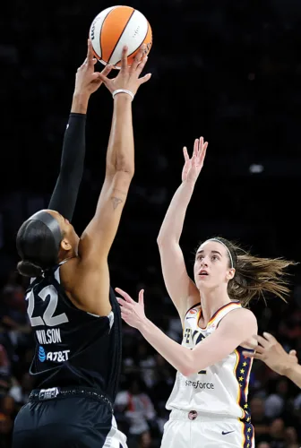 A’ja, Aces steamroll Fever in Game 1
